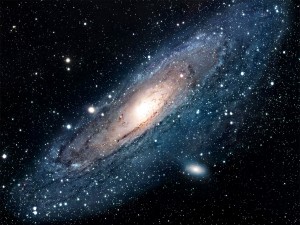 Galaksi Andromeda (source: (courtesy of http://searchthetruth.files.wordpress.com)